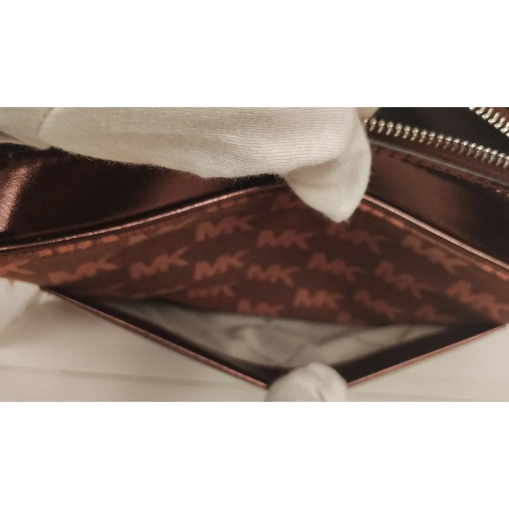 Michael Kors Maeve Canvas Medium Crossbody Handbag - Oxblood/Burgundy Red - NWT